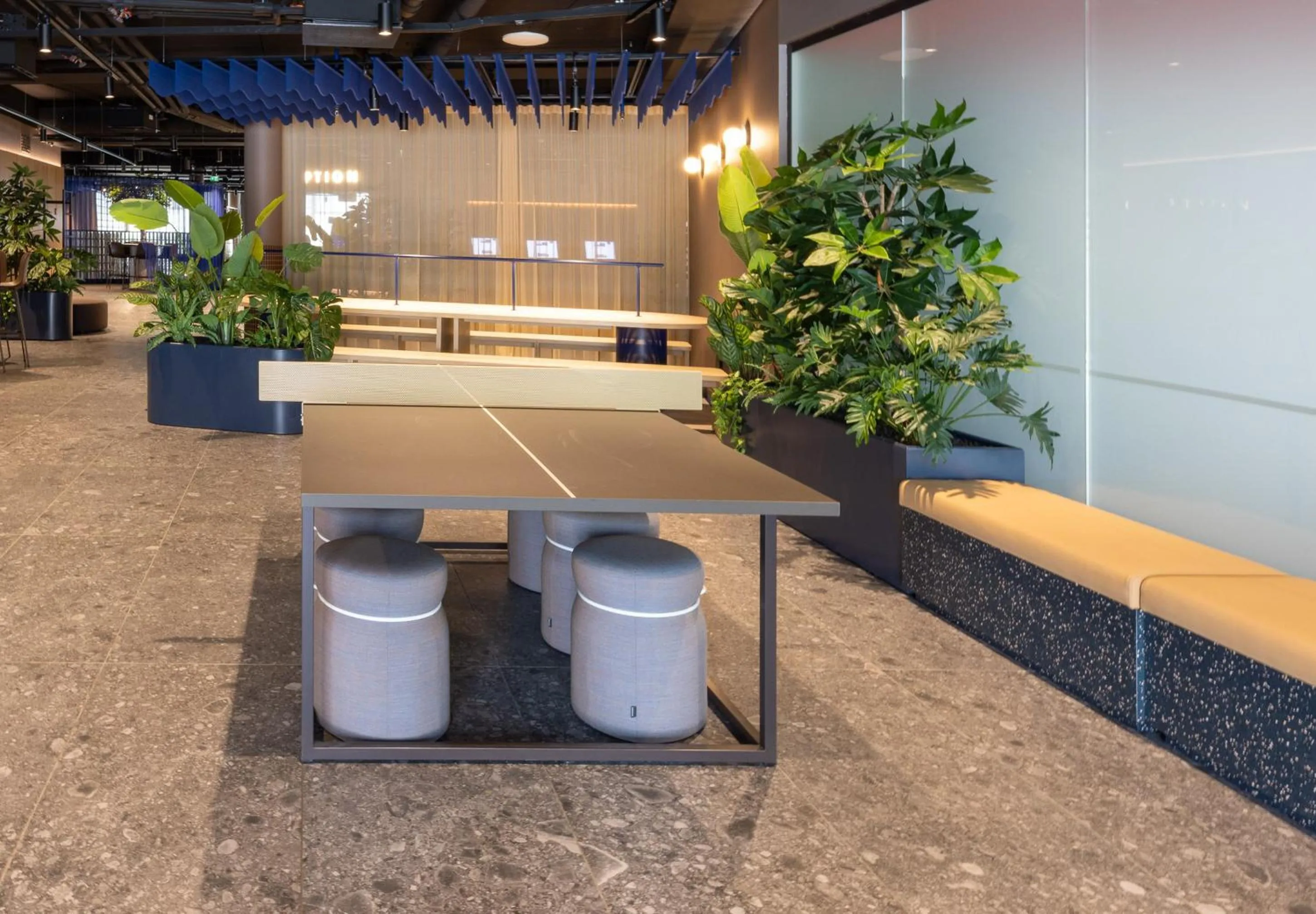 Table tennis in Citybox Helsinki