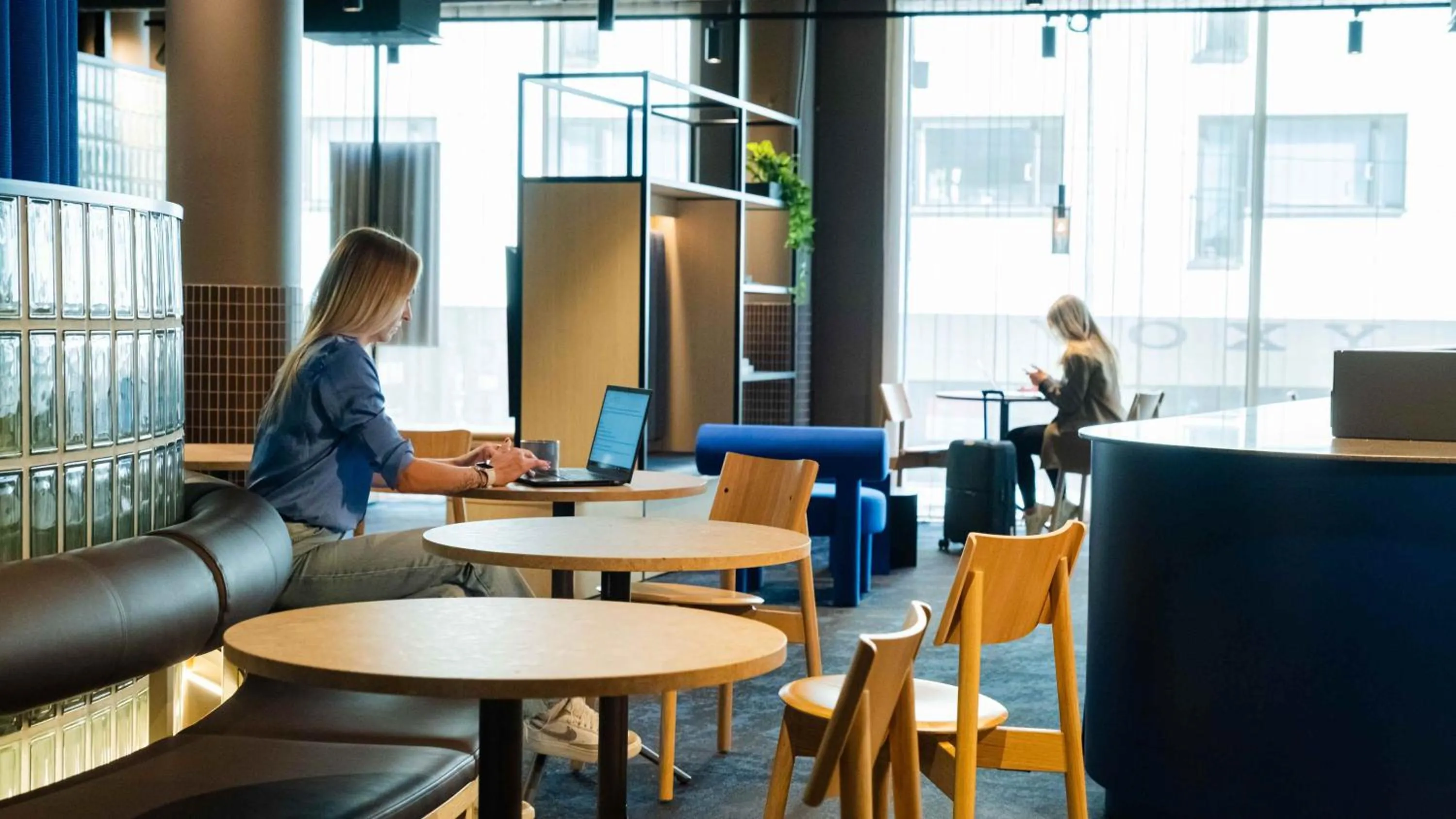 Communal kitchen in Citybox Helsinki