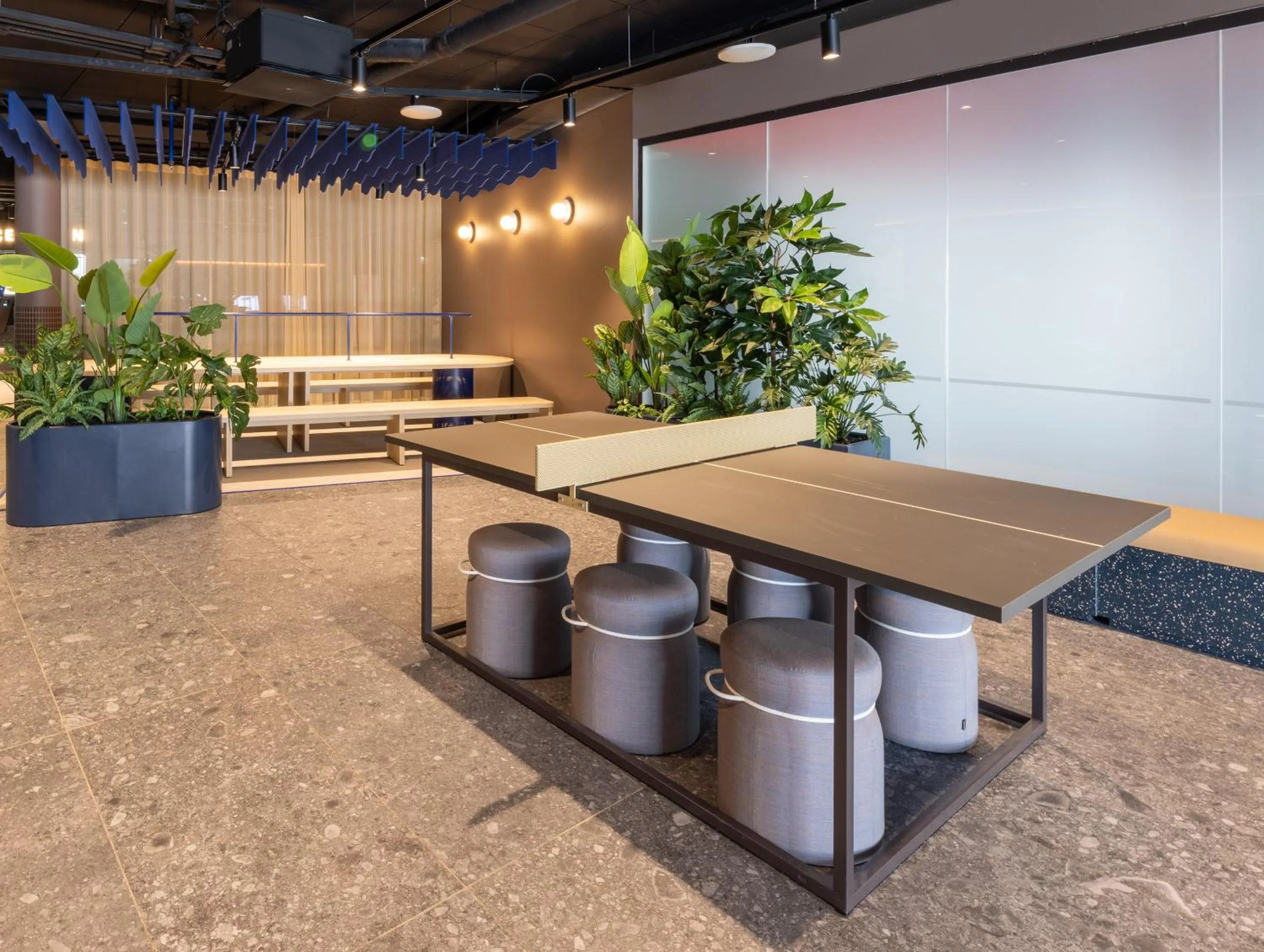 Table tennis in Citybox Helsinki
