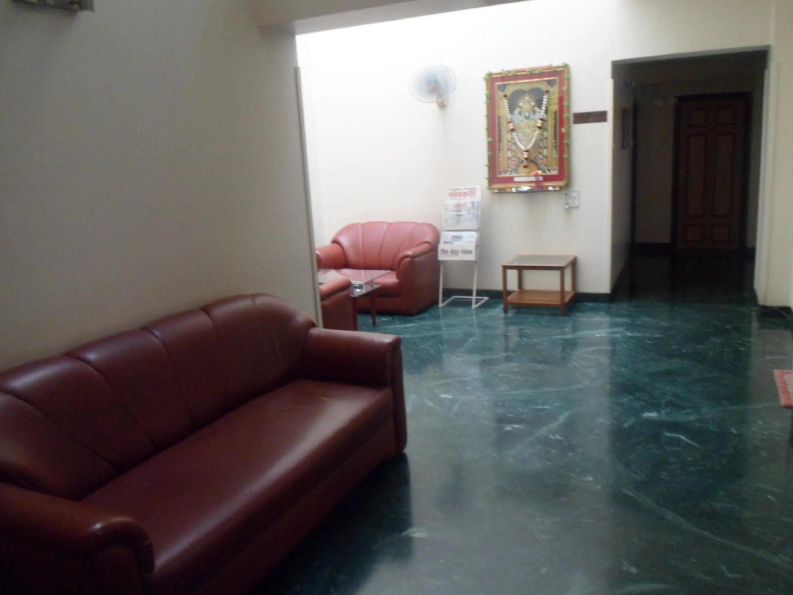 Lobby or reception in Hotel Pooja International
