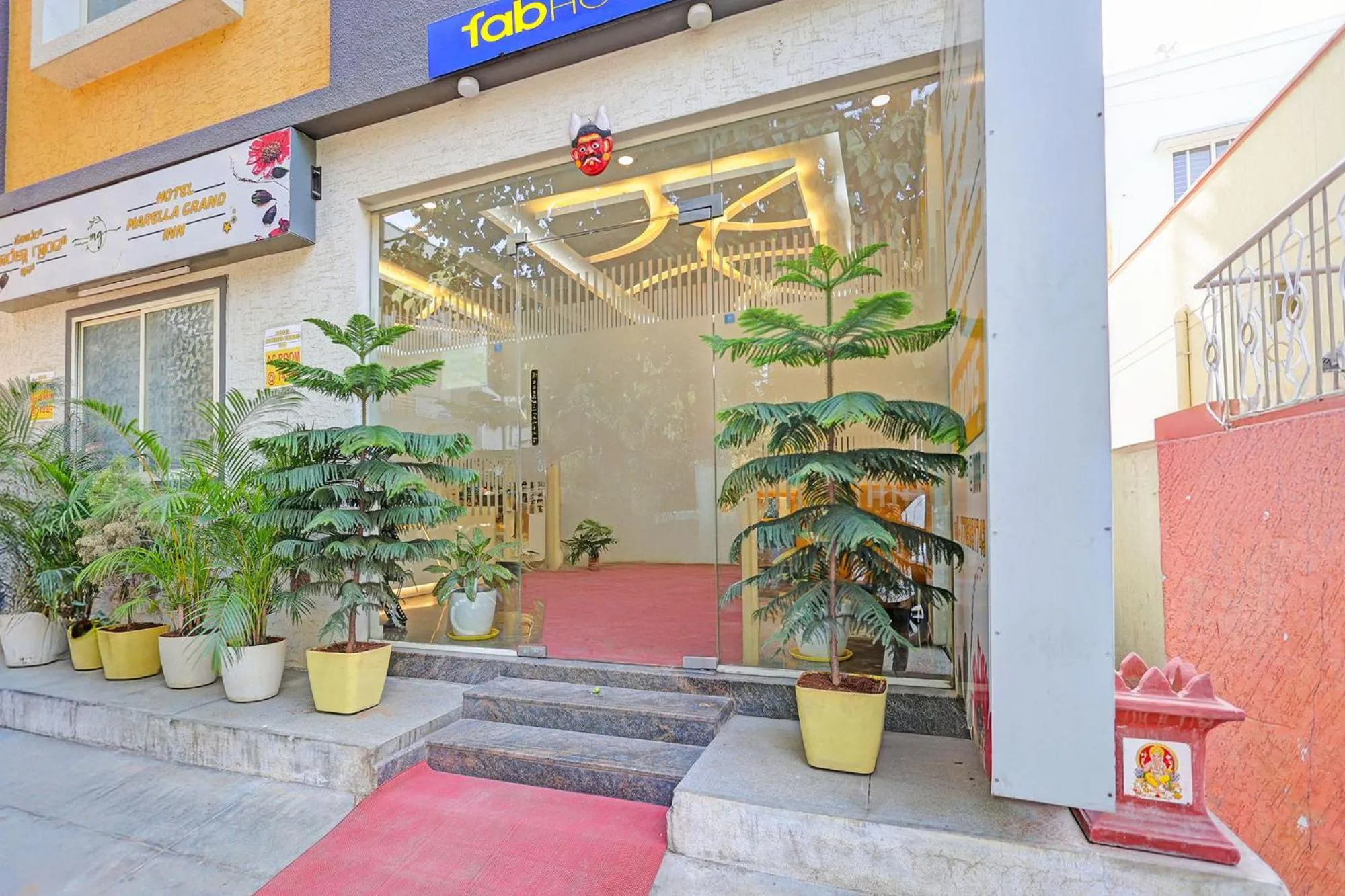 Facade/entrance in FabHotel Marella Grand Inn