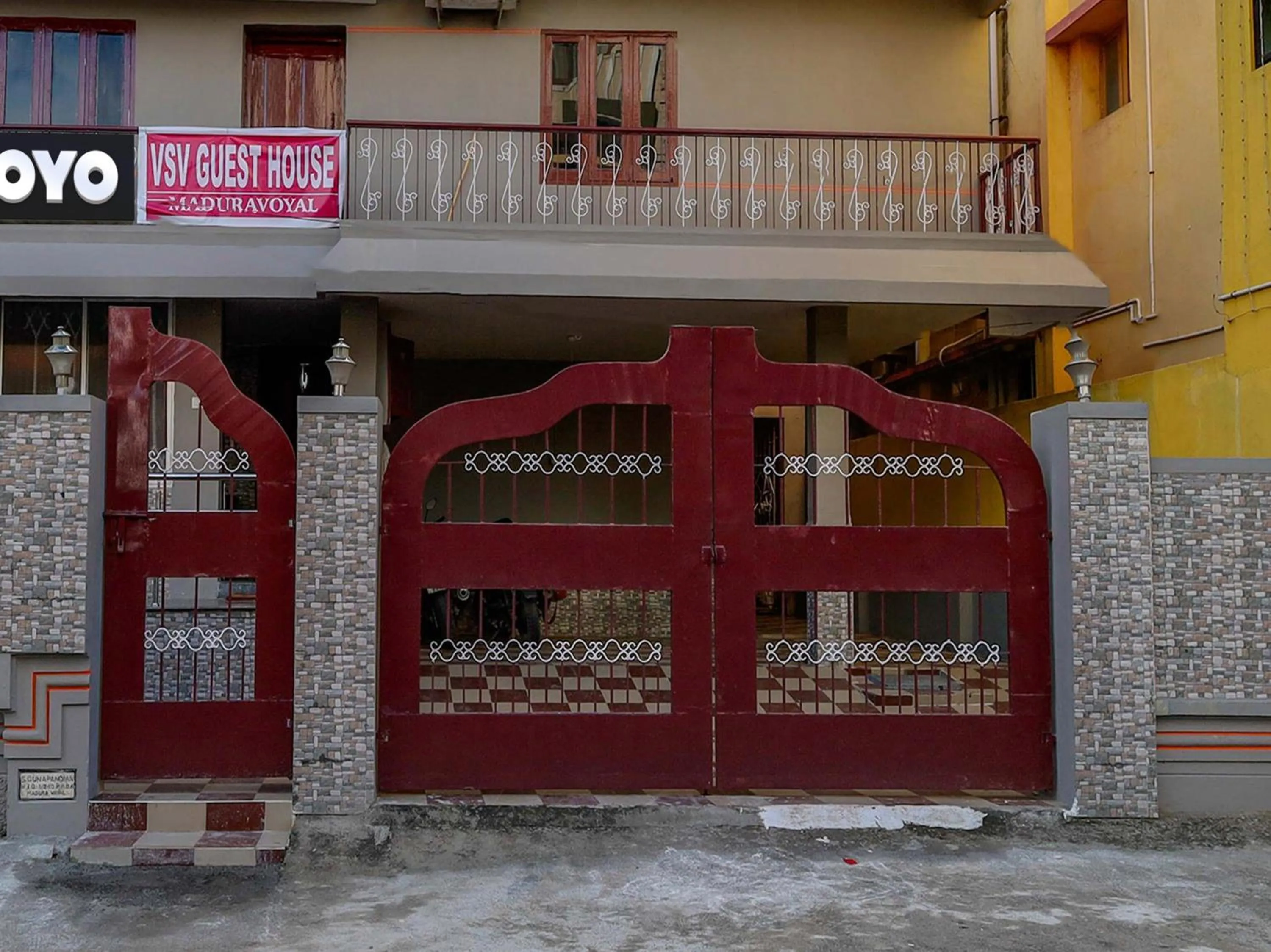 Facade/entrance in Super Hotel O Vsv Guest House Maduravoyal