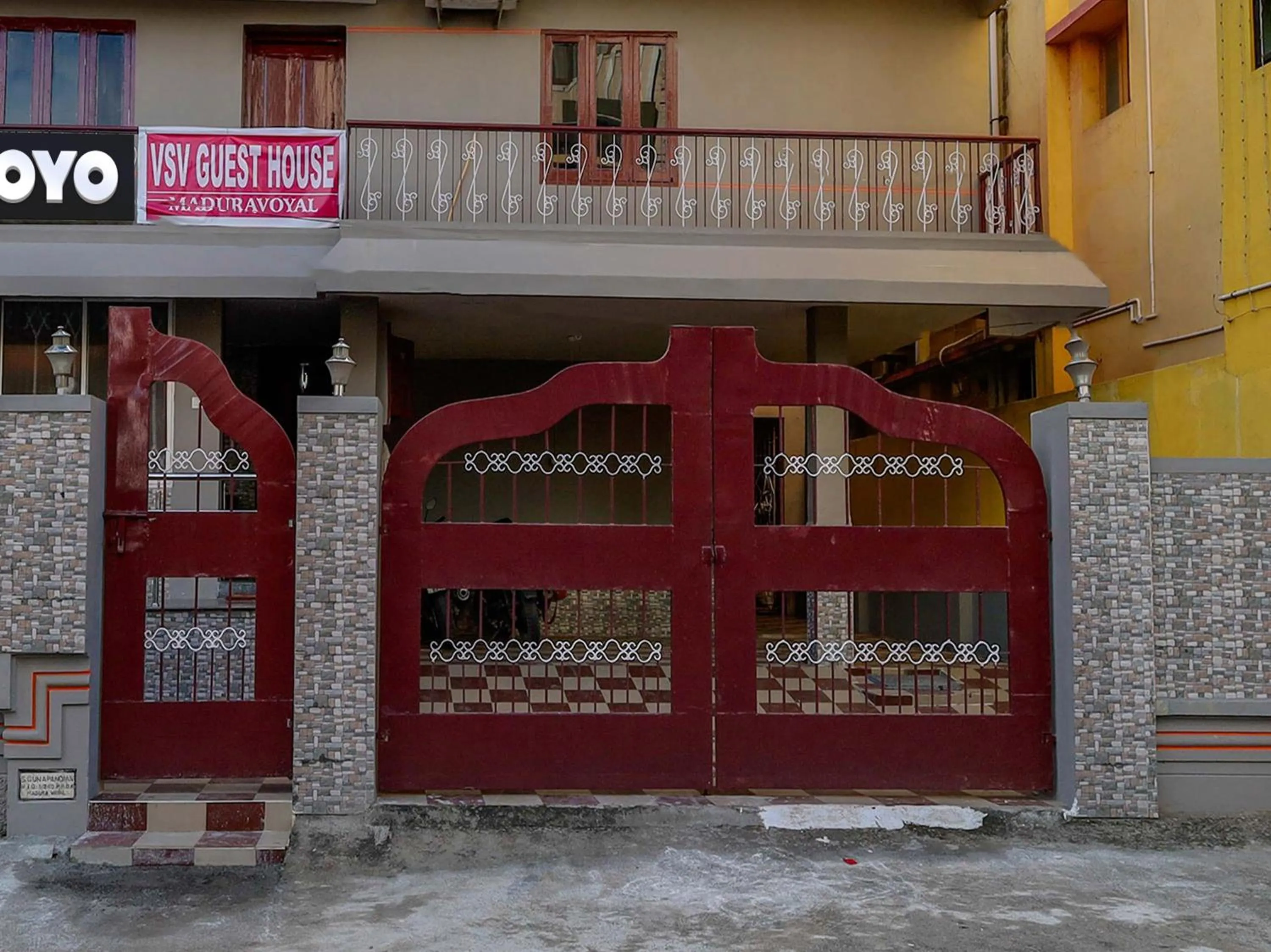 Facade/entrance in Super Hotel O Vsv Guest House Maduravoyal