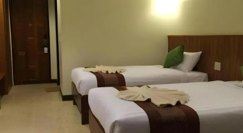 Bed in The Green Hotel