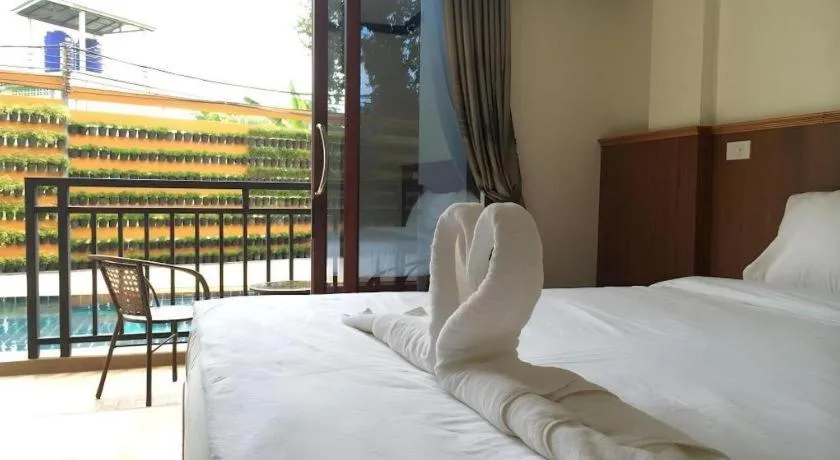 Bed in The Green Hotel