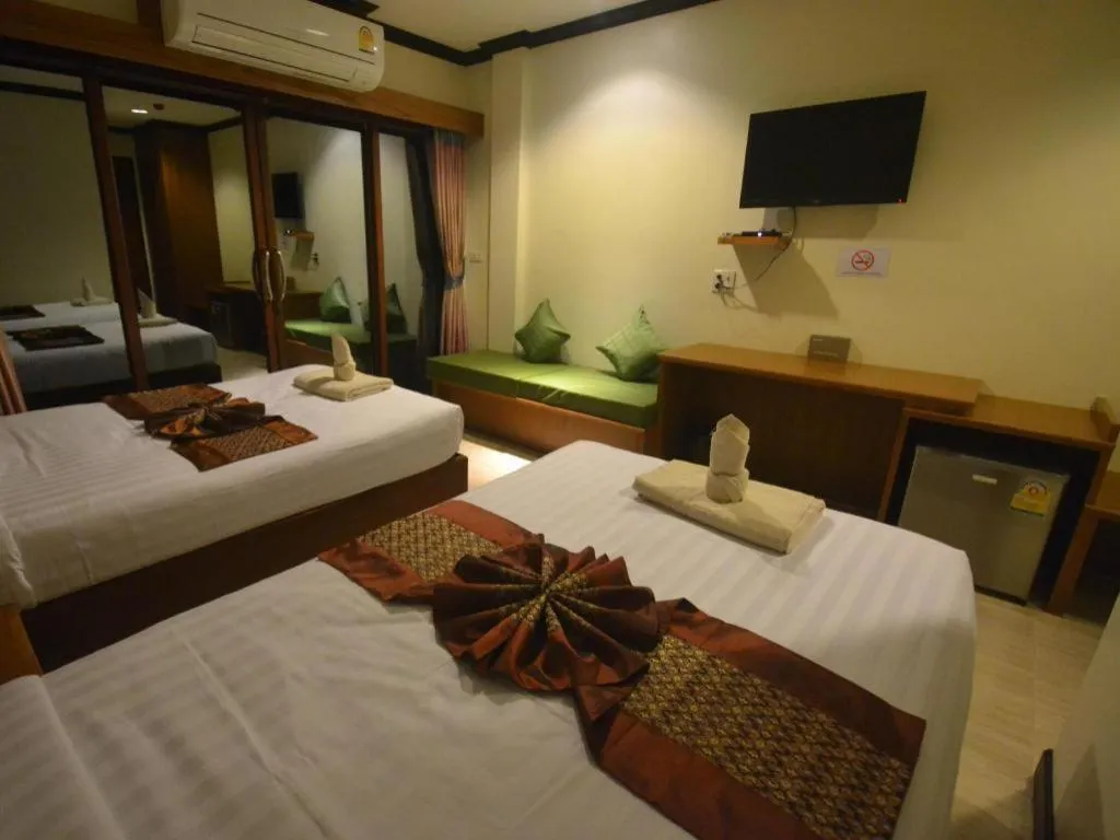 Bed in The Green Hotel