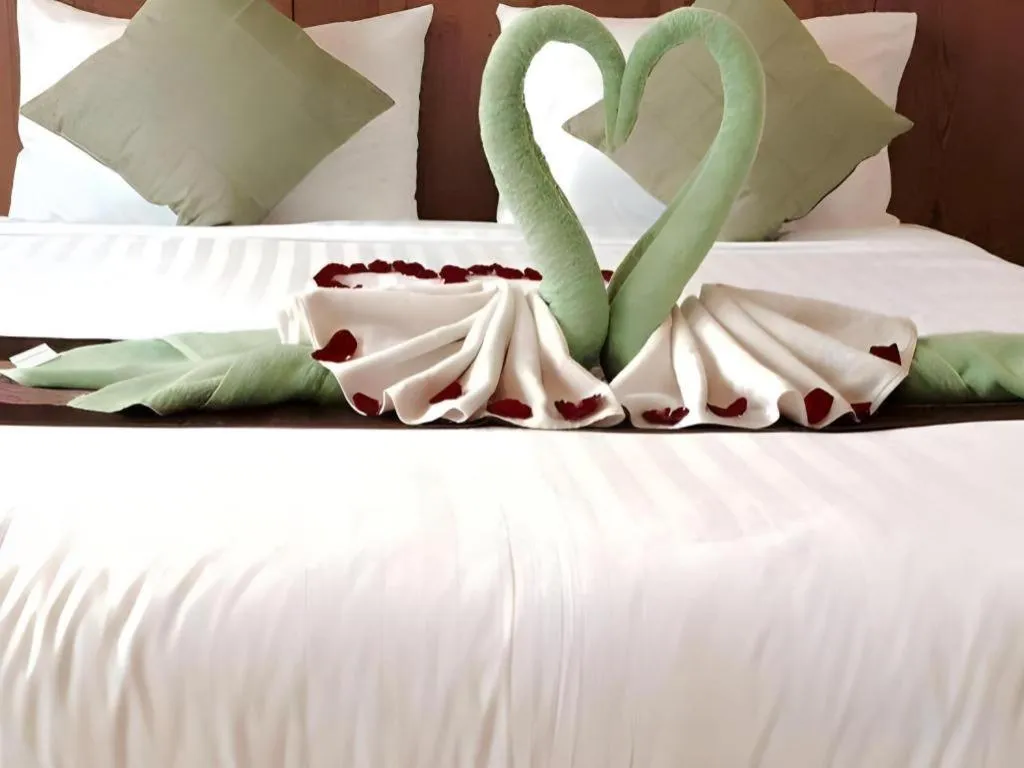 Bed in The Green Hotel