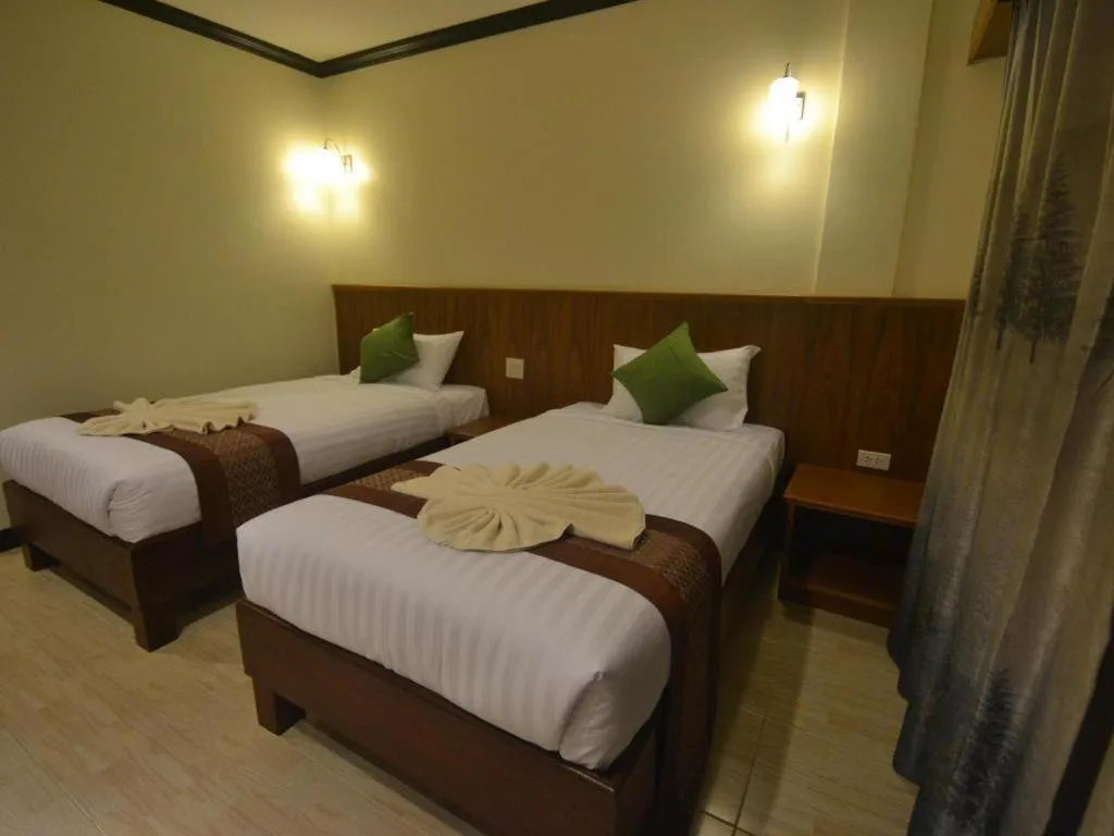 Bed in The Green Hotel