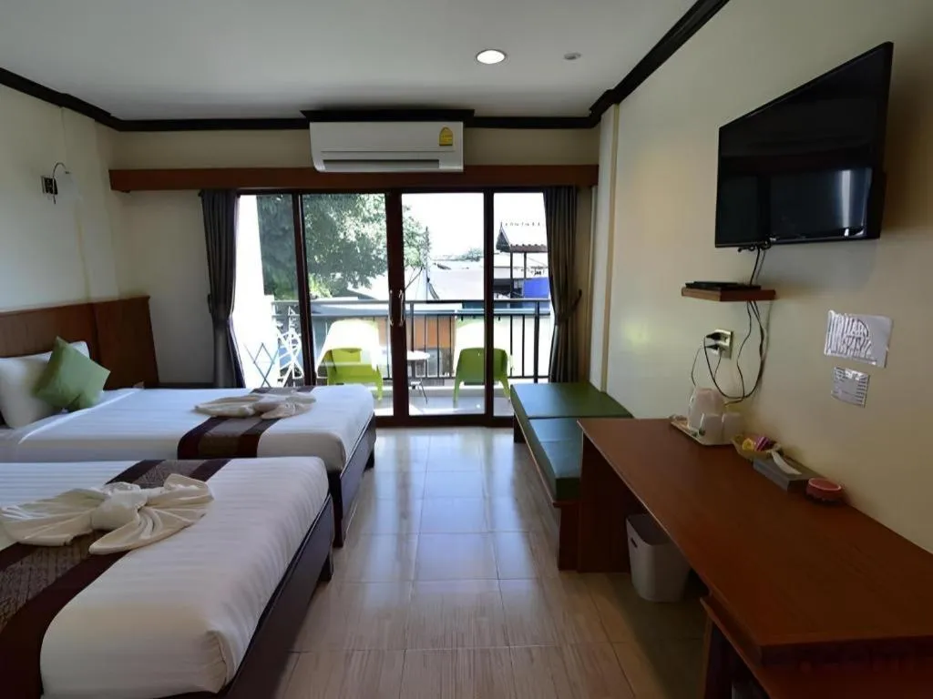 Bed in The Green Hotel