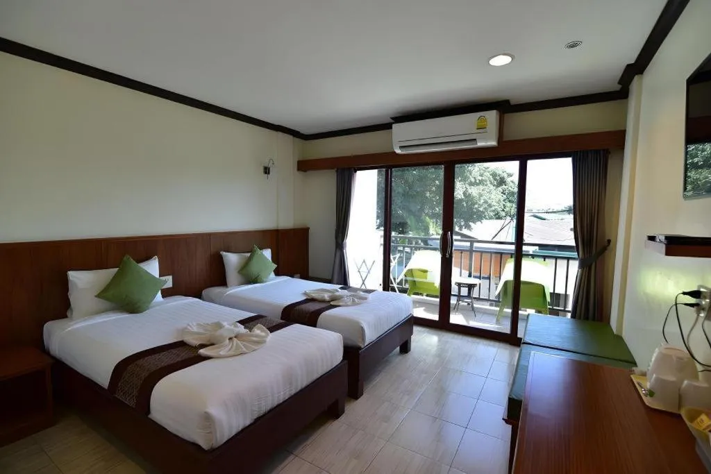 Bed in The Green Hotel