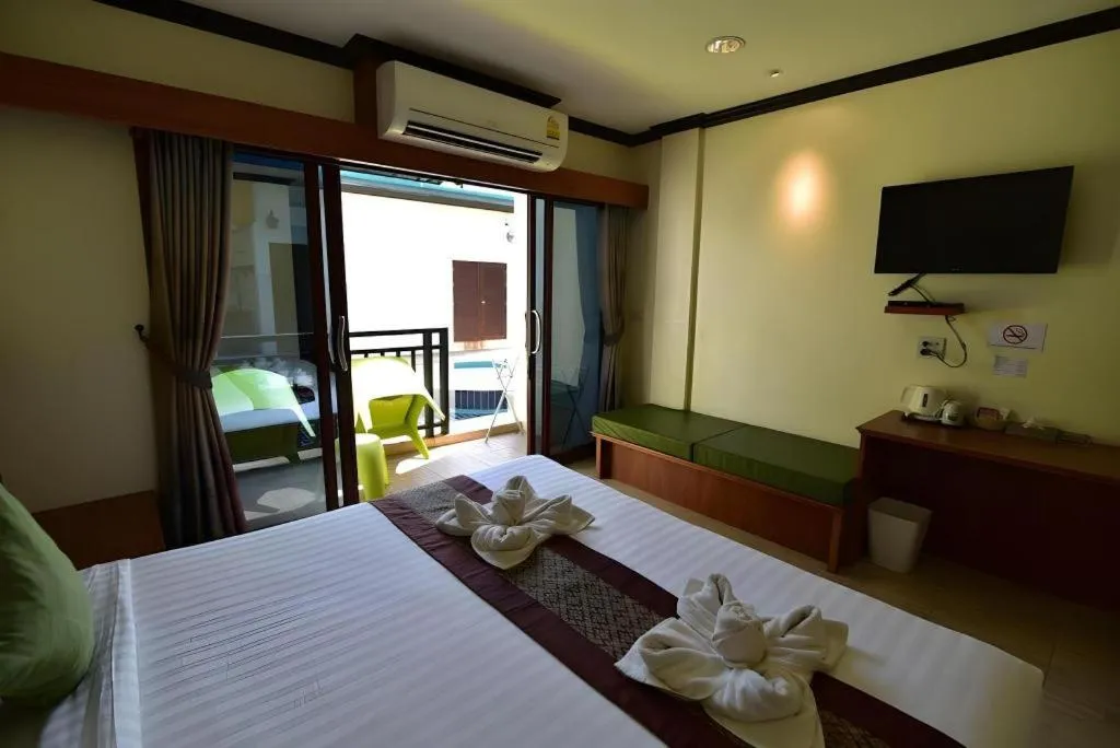 Bed in The Green Hotel