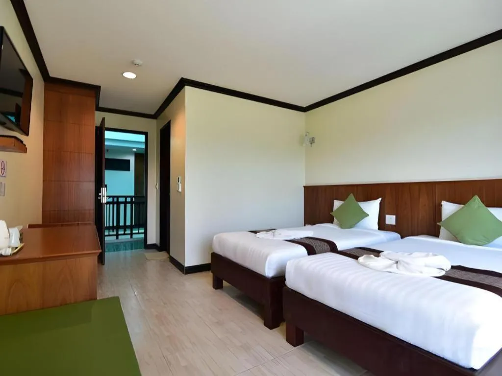 Bed in The Green Hotel