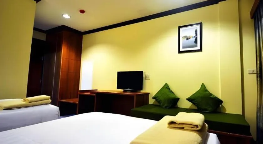 Bed in The Green Hotel