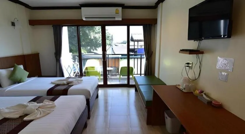 Bed in The Green Hotel