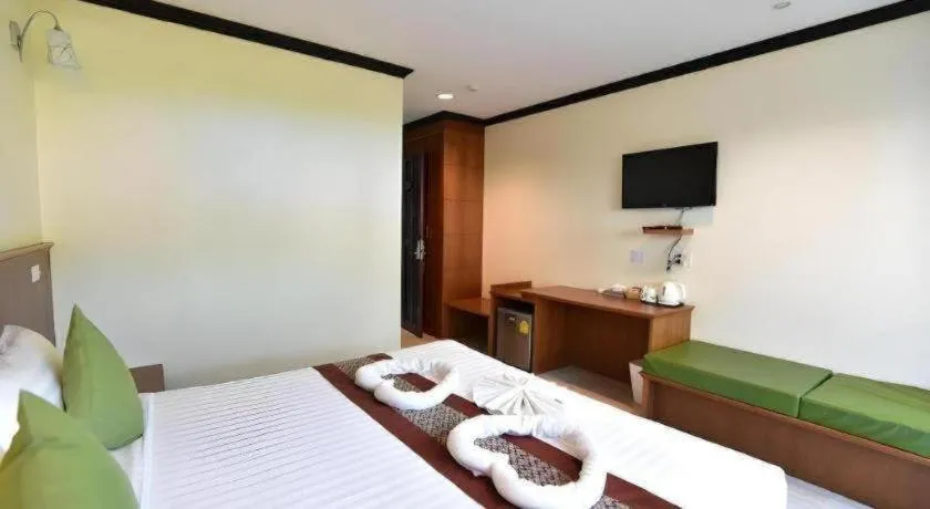 Bed in The Green Hotel