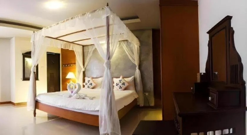 Bed in At home boutique