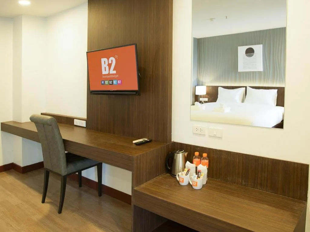 Bed in B2 Hat Yai Rat Uthit Boutique & Budget Hotel