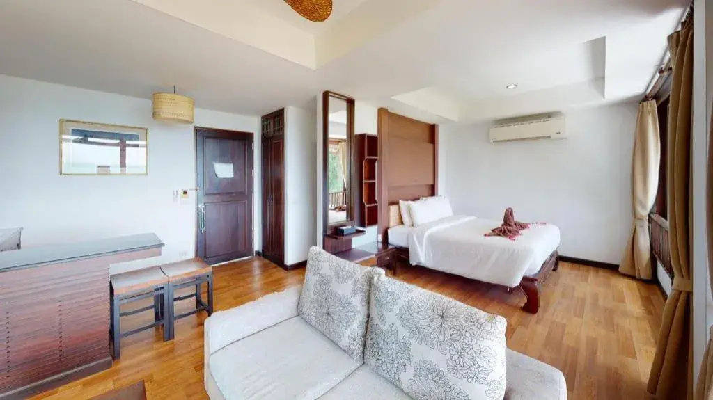 Bed in Maryoo Samui Hotel Bed in Maryoo Samui Hotel