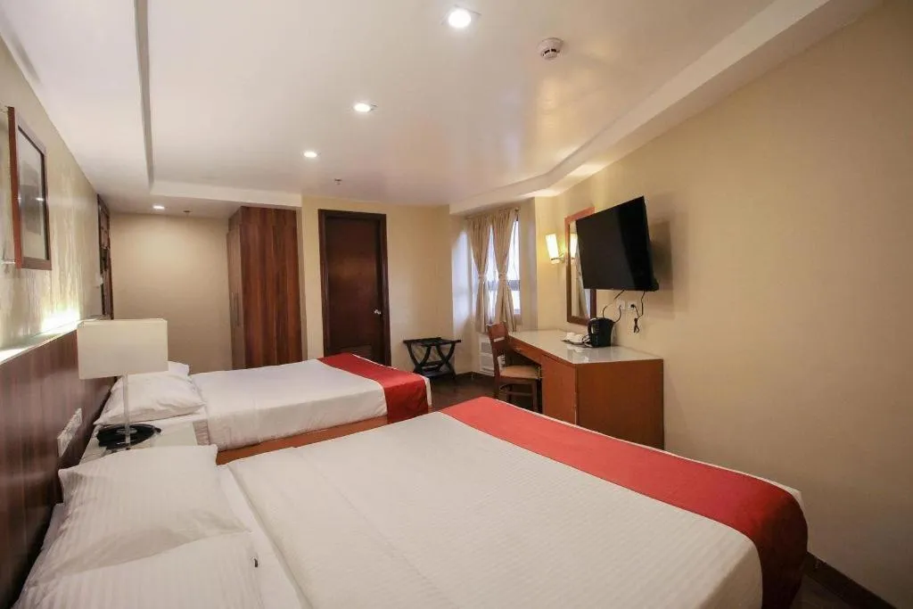 Bed in Hotel Veniz Legarda