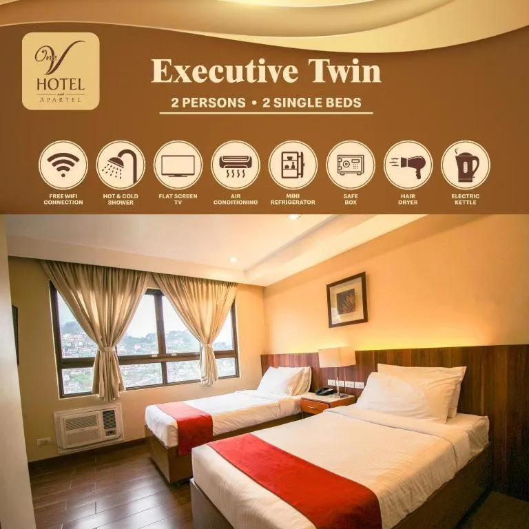 Bed in Hotel Veniz Legarda