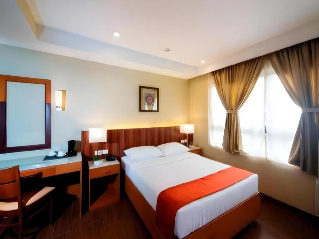 Bed in Hotel Veniz Legarda