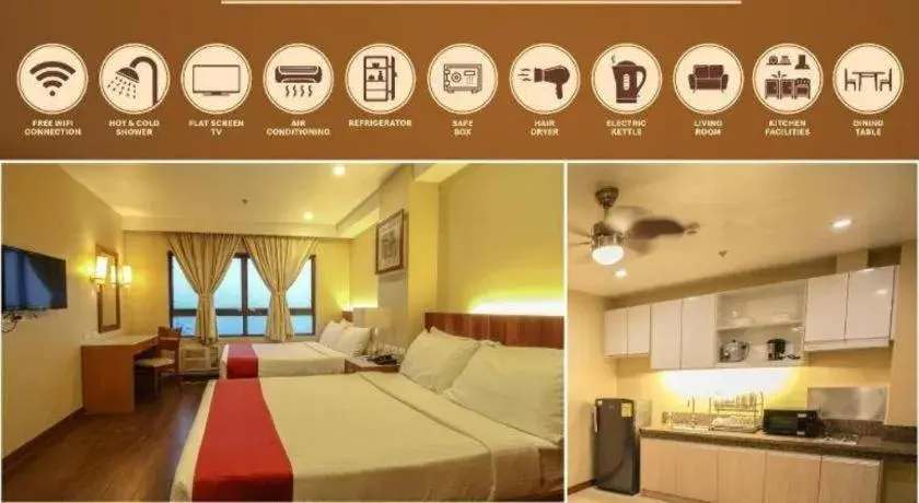 Bed in Hotel Veniz Legarda Bed in Hotel Veniz Legarda