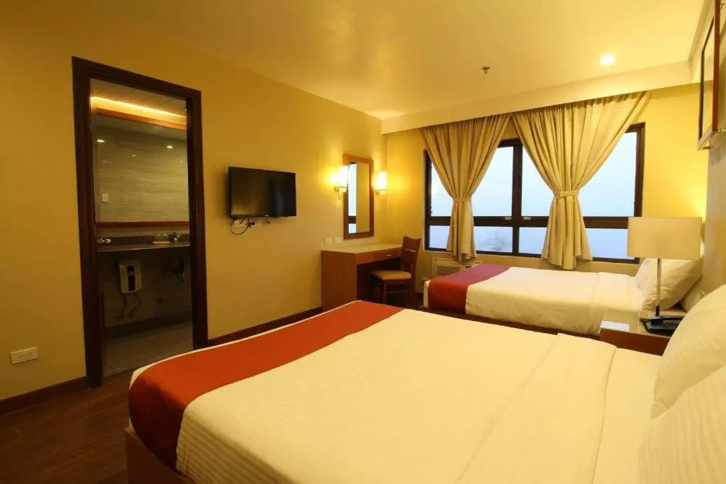 Bed in Hotel Veniz Legarda