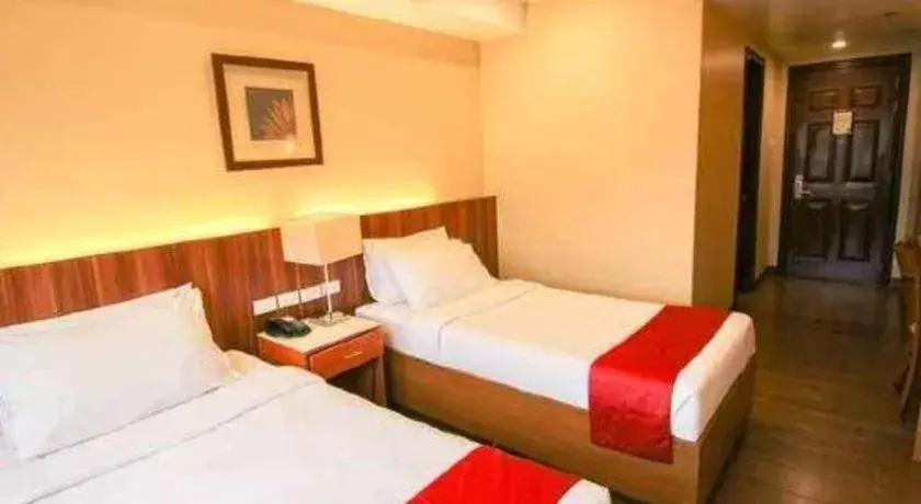 Bed in Hotel Veniz Legarda Bed in Hotel Veniz Legarda