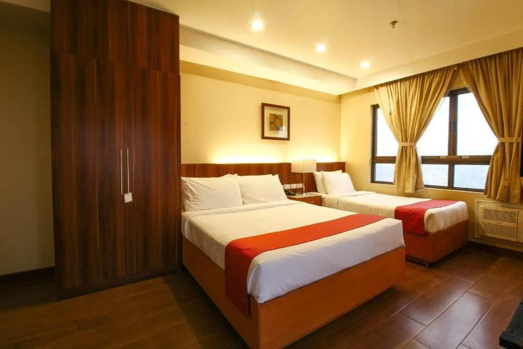 Bed in Hotel Veniz Legarda