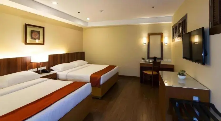 Bed in Hotel Veniz Legarda Bed in Hotel Veniz Legarda