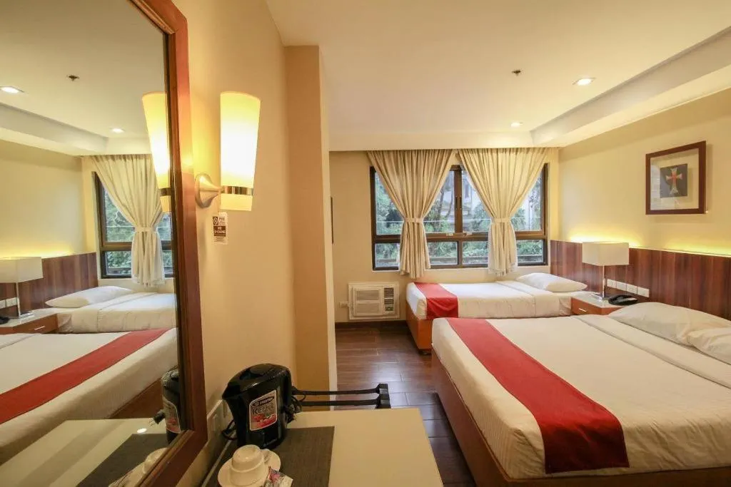 Bed in Hotel Veniz Legarda