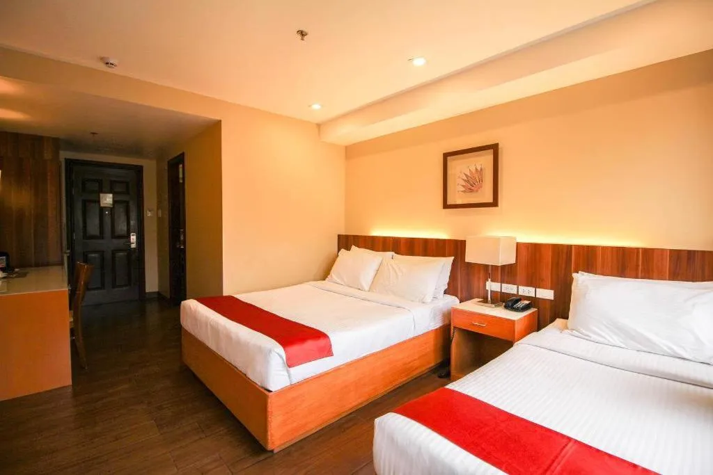 Bed in Hotel Veniz Legarda