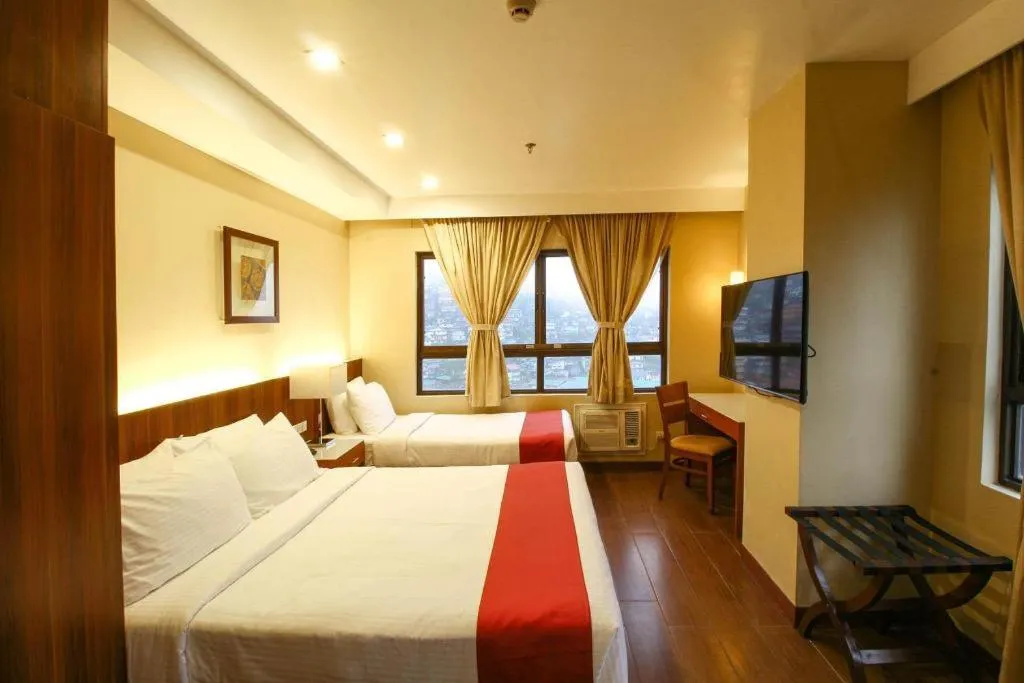 Bed in Hotel Veniz Legarda