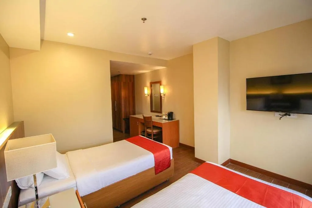 Bed in Hotel Veniz Legarda