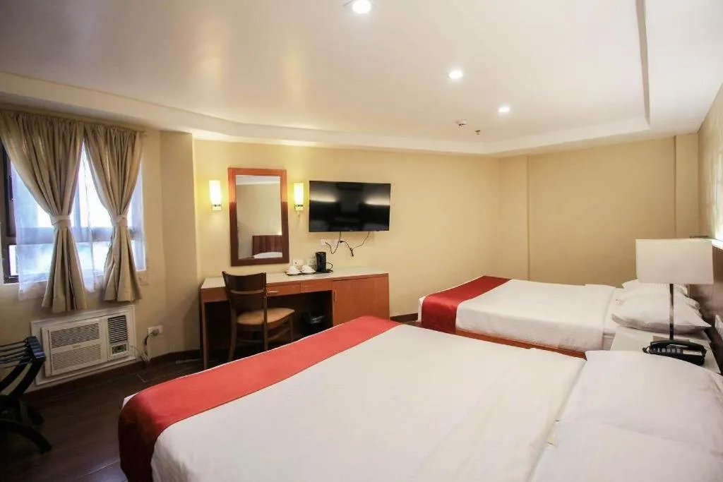 Bed in Hotel Veniz Legarda