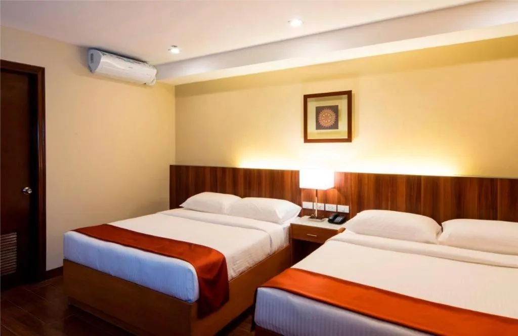 Bed in Hotel Veniz Legarda