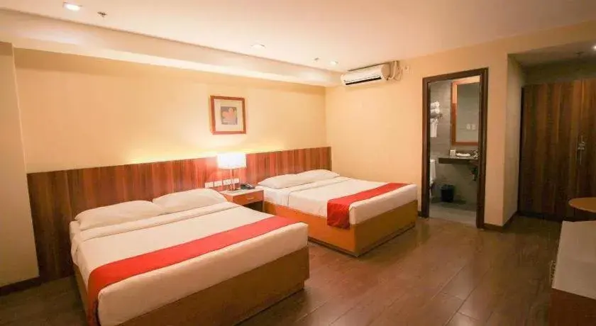 Bed in V Hotel and Apartel Bed in V Hotel and Apartel