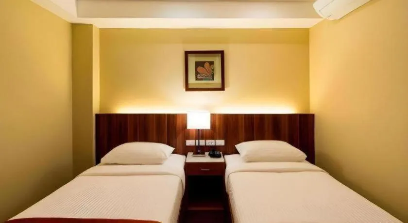 Bed in Hotel Veniz Legarda