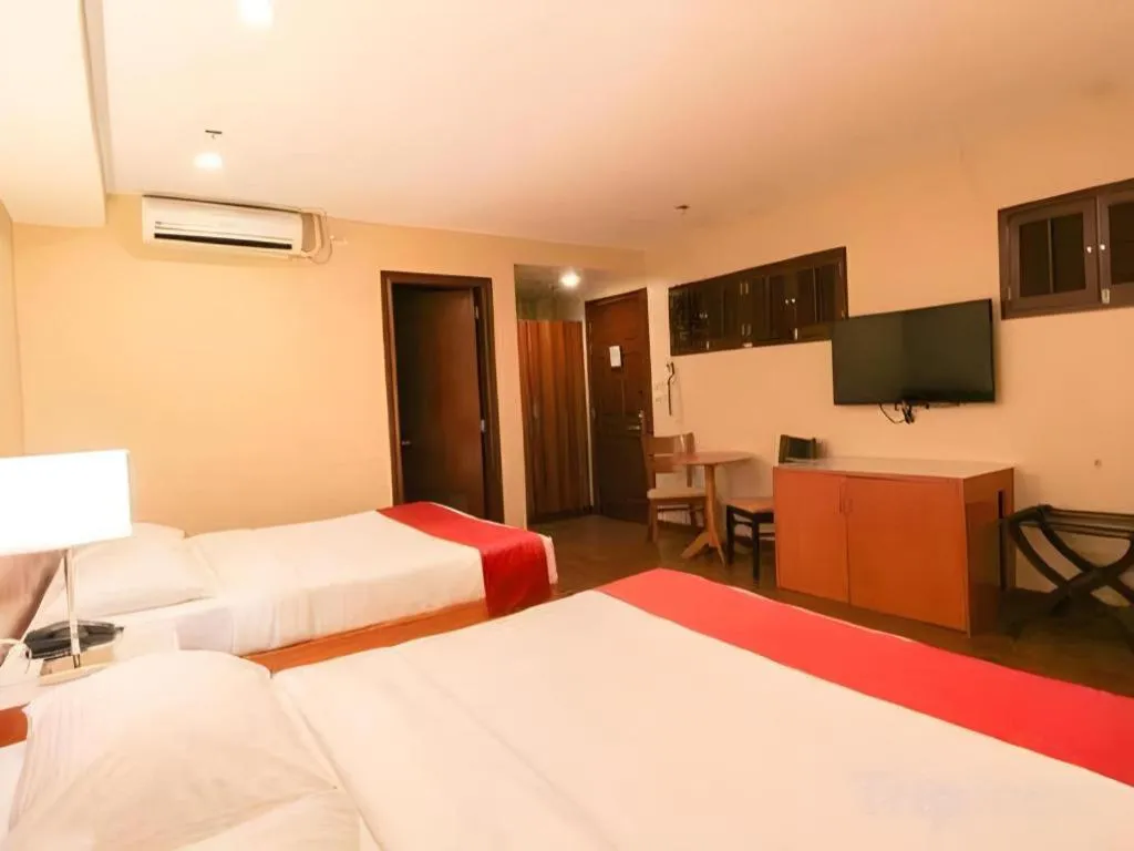 Bed in Hotel Veniz Legarda