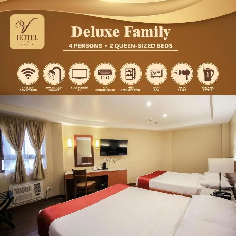 Bed in Hotel Veniz Legarda