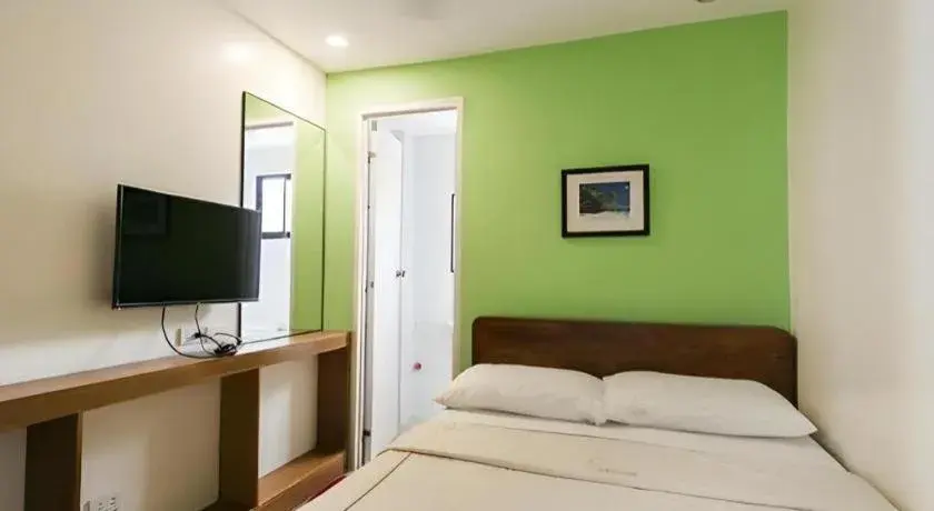 Bed in La Bella Casa Boracay Hotel Bed in La Bella Casa Boracay Hotel