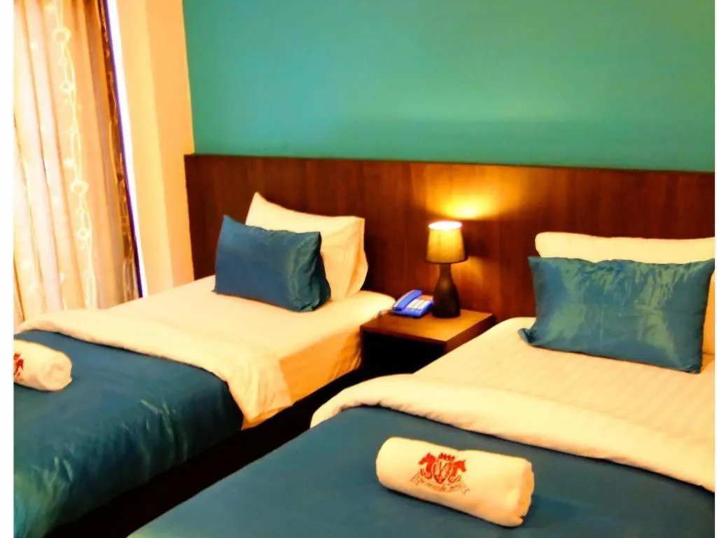 Bed in Chada Veranda Hotel