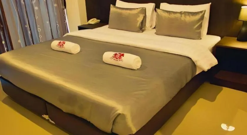 Bed in Chada Veranda Hotel