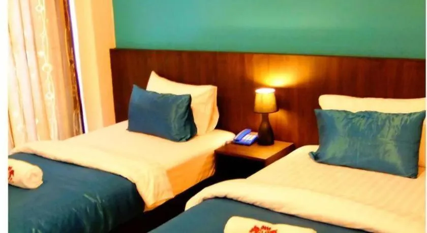 Bed in Chada Veranda Hotel