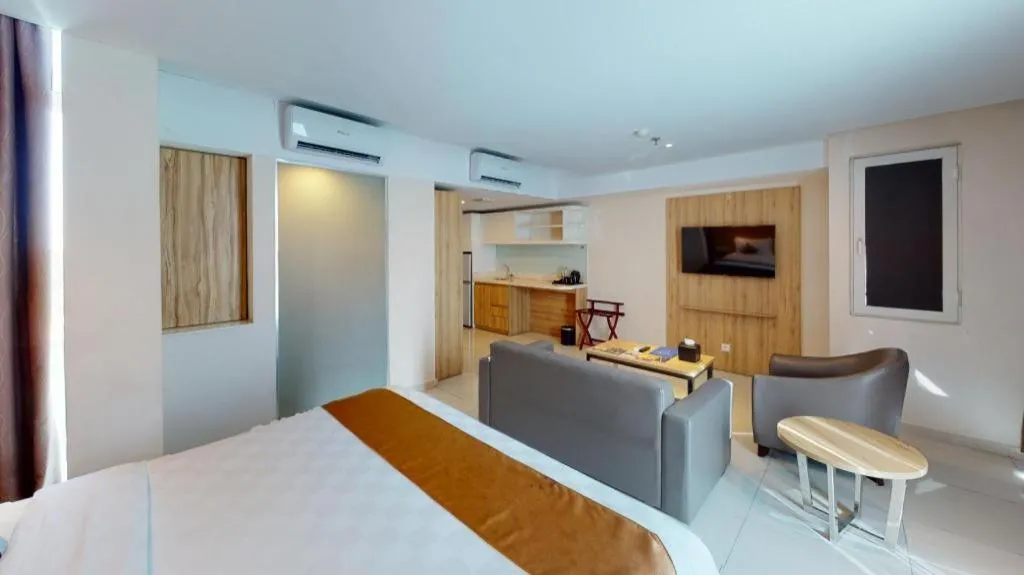 Bed in Wing Hotel Kualanamu Airport