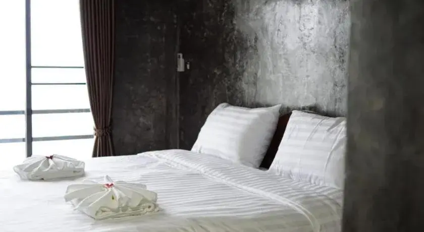 Bed in 101 Tea Green View Bed in 101 Tea Green View