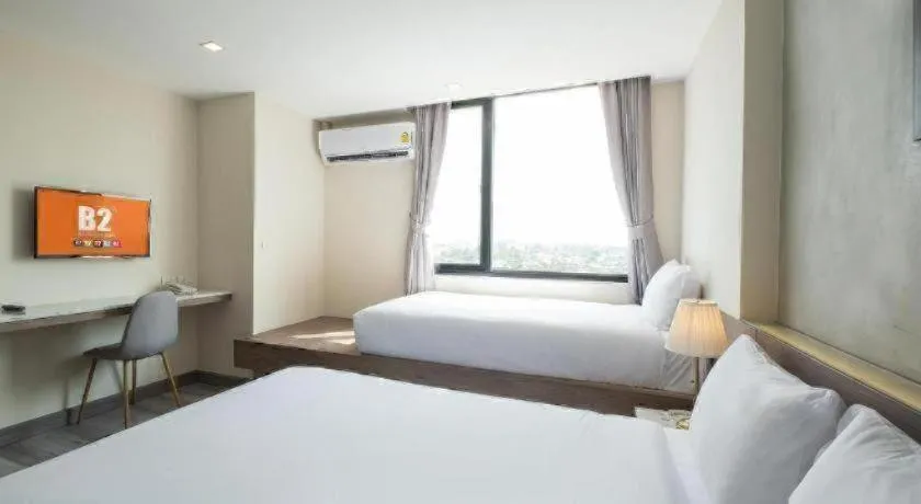Bed in B2 Korat Premier Hotel