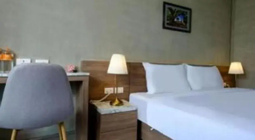 Bed in B2 Korat Premier Hotel Bed in B2 Korat Premier Hotel