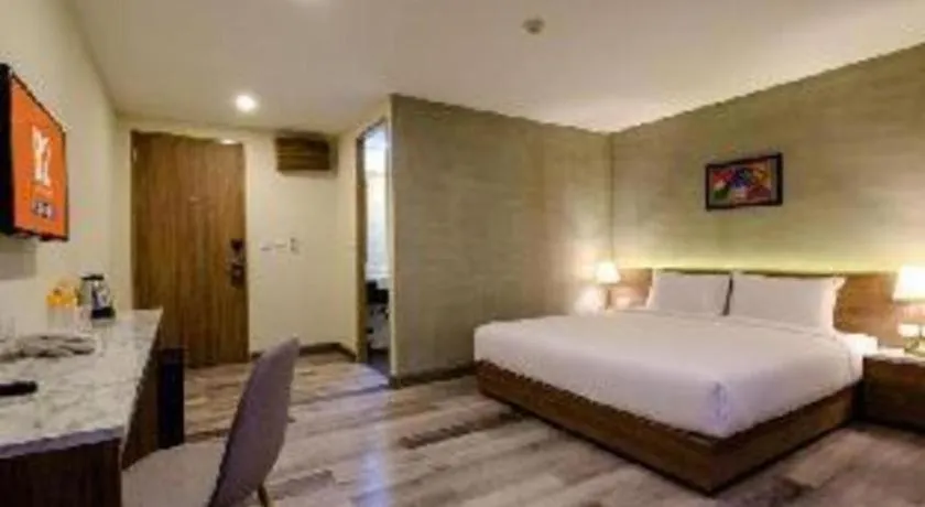 Bed in B2 Korat Premier Hotel