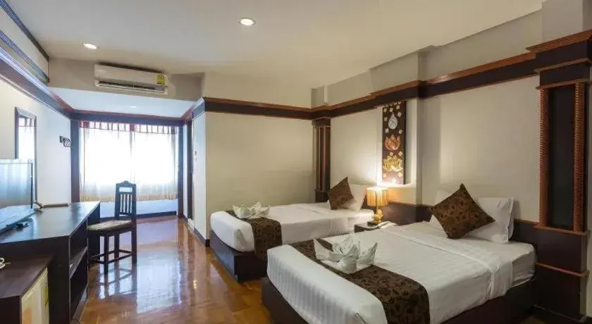 Bed in B2 Chang Phueak Gate Premier Hotel Bed in B2 Chang Phueak Gate Premier Hotel